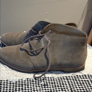 Women’s Taupe Suede Chukka Boots - Classic Desert Style